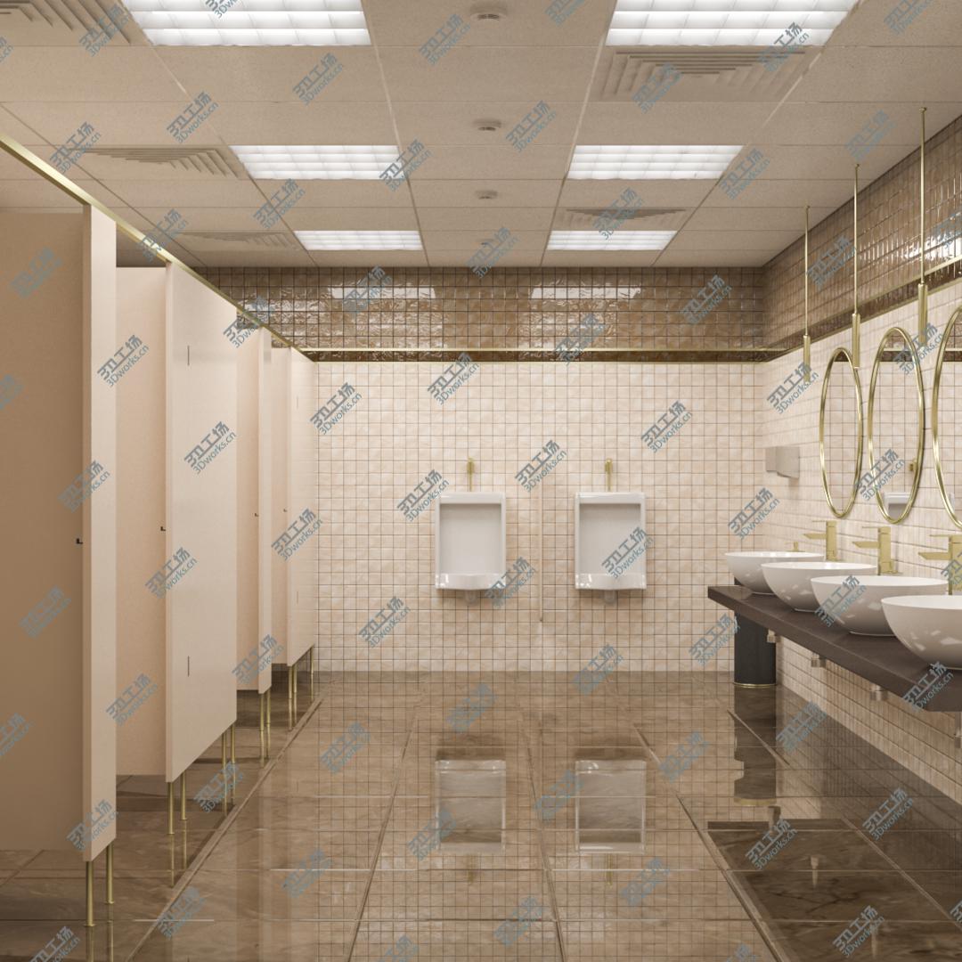images/goods_img/2021040232/3D Public Bathroom Interior Scene/1.jpg